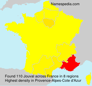 Surname Jouval in France Surname Jouval in France