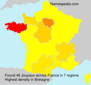 Surname Jouyaux in France Surname Jouyaux in France