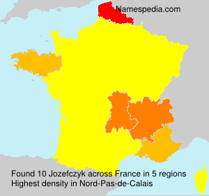 Surname Jozefczyk in France Surname Jozefczyk in France
