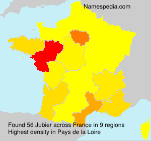 Surname Jubier in France Surname Jubier in France