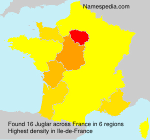 Surname Juglar in France Surname Juglar in France