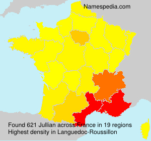 Surname Jullian in France Surname Jullian in France