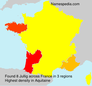 Surname Jullig in France Surname Jullig in France