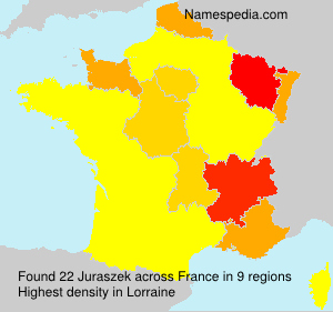 Surname Juraszek in France