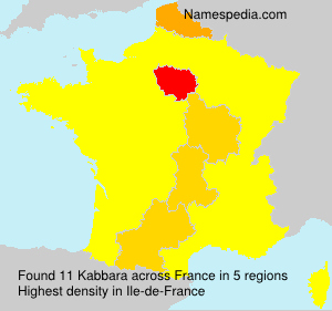 Surname Kabbara in France Surname Kabbara in France