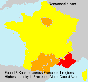 Surname Kachine in France Surname Kachine in France