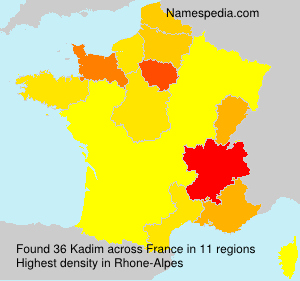 Surname Kadim in France Surname Kadim in France