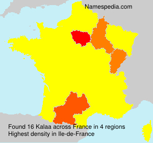 Surname Kalaa in France Surname Kalaa in France