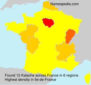 Surname Kalache in France Surname Kalache in France