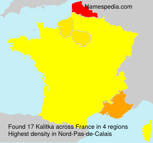 Surname Kalitka in France Surname Kalitka in France