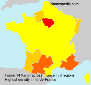 Surname Kamir in France Surname Kamir in France