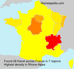Surname Kanat in France