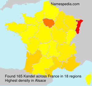 Surname Kandel in France Surname Kandel in France