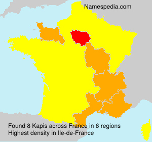 Surname Kapis in France Surname Kapis in France