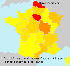 Surname Karczewski in France Surname Karczewski in France