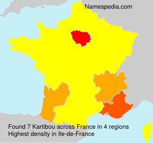 Surname Kartibou in France Surname Kartibou in France