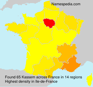 Surname Kassem in France Surname Kassem in France