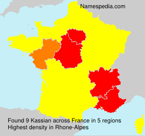 Surname Kassian in France Surname Kassian in France