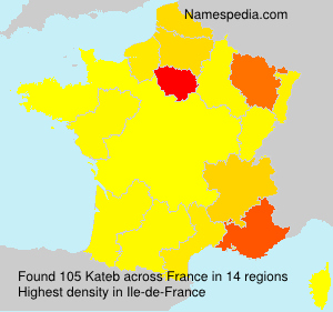 Surname Kateb in France Surname Kateb in France