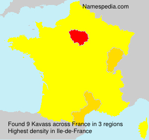 Surname Kavass in France Surname Kavass in France