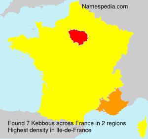 Surname Kebbous in France Surname Kebbous in France