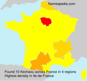 Surname Kechaou in France Surname Kechaou in France