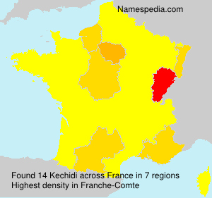 Surname Kechidi in France Surname Kechidi in France