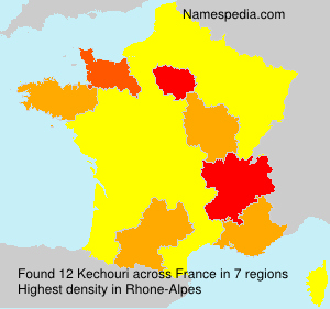 Surname Kechouri in France Surname Kechouri in France
