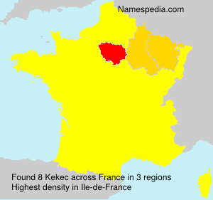 Surname Kekec in France Surname Kekec in France