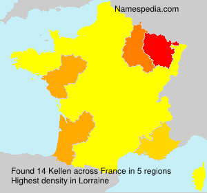 Surname Kellen in France Surname Kellen in France