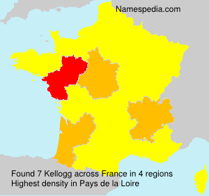 Surname Kellogg in France Surname Kellogg in France