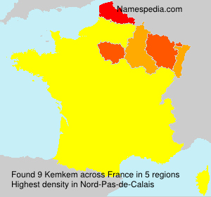 Surname Kemkem in France Surname Kemkem in France