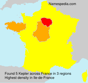 Surname Kepler in France Surname Kepler in France