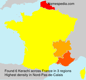 Surname Kerachi in France Surname Kerachi in France