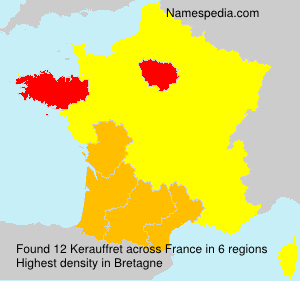 Surname Kerauffret in France Surname Kerauffret in France