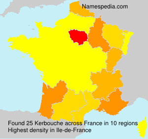 Surname Kerbouche in France Surname Kerbouche in France