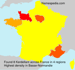 Surname Kerdellant in France Surname Kerdellant in France