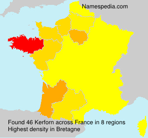 Surname Kerforn in France Surname Kerforn in France