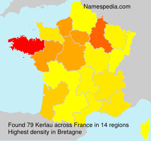 Surname Kerlau in France Surname Kerlau in France