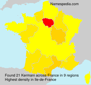 Surname Kermani in France Surname Kermani in France