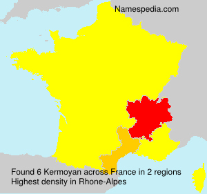 Surname Kermoyan in France Surname Kermoyan in France
