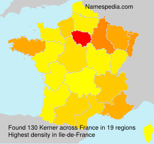 Surname Kerner in France Surname Kerner in France