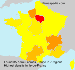 Surname Keroui in France Surname Keroui in France