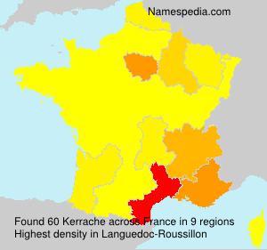 Surname Kerrache in France Surname Kerrache in France