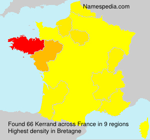 Surname Kerrand in France Surname Kerrand in France
