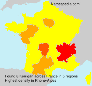 Surname Kerrigan in France Surname Kerrigan in France