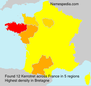 Surname Kerrotret in France Surname Kerrotret in France