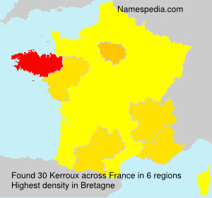 Surname Kerroux in France Surname Kerroux in France