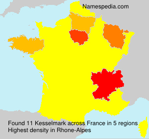 Surname Kesselmark in France Surname Kesselmark in France