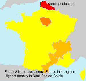 Surname Kettroussi in France Surname Kettroussi in France